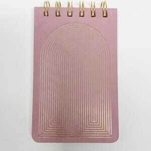 DESIGNWORKS INK | Suede Cloth Covered Notepad - Radiant Rainbow